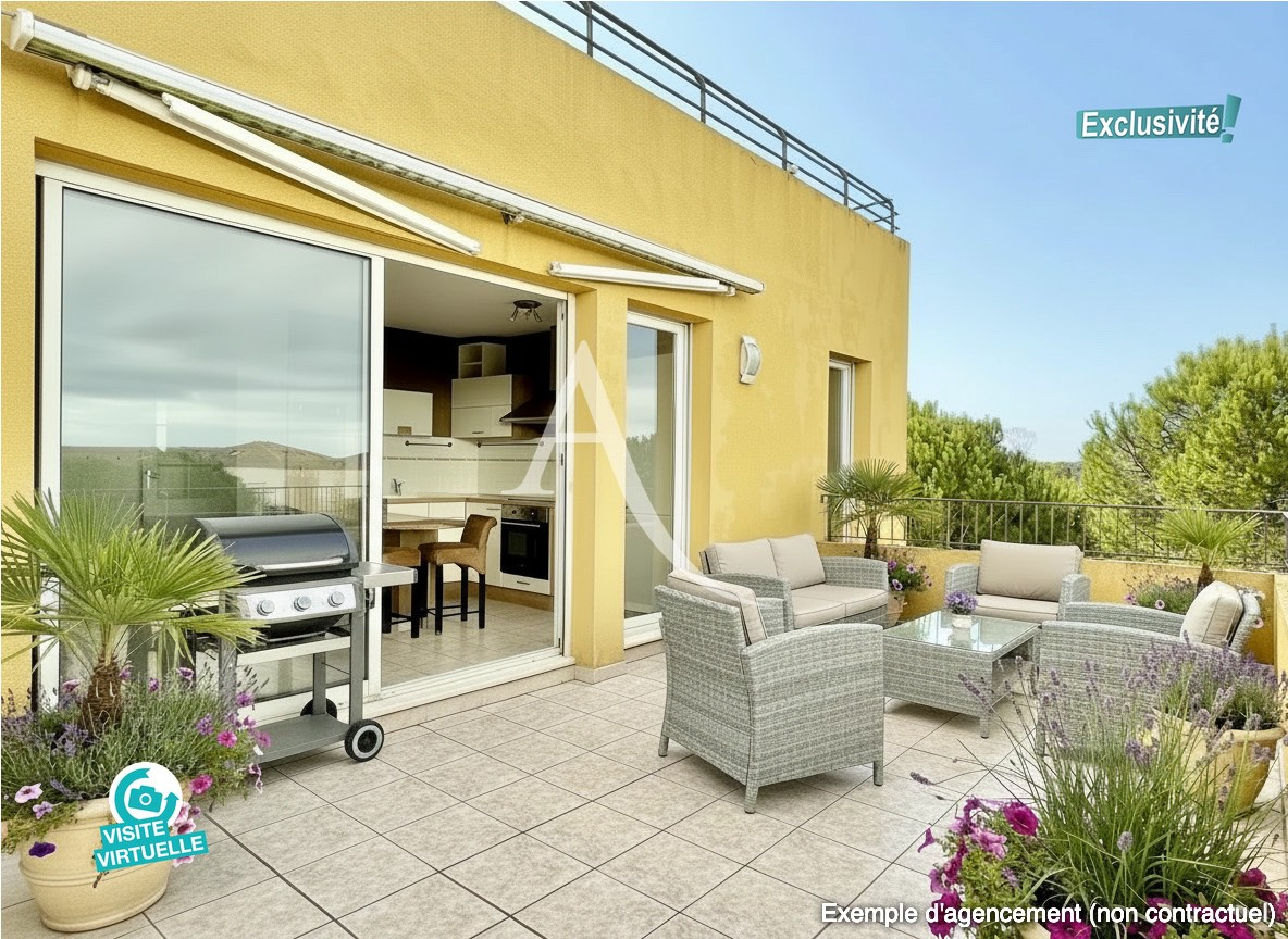 Appartement LATTES (34970) 2 pi&egrave;ces 43.40 m&sup2;