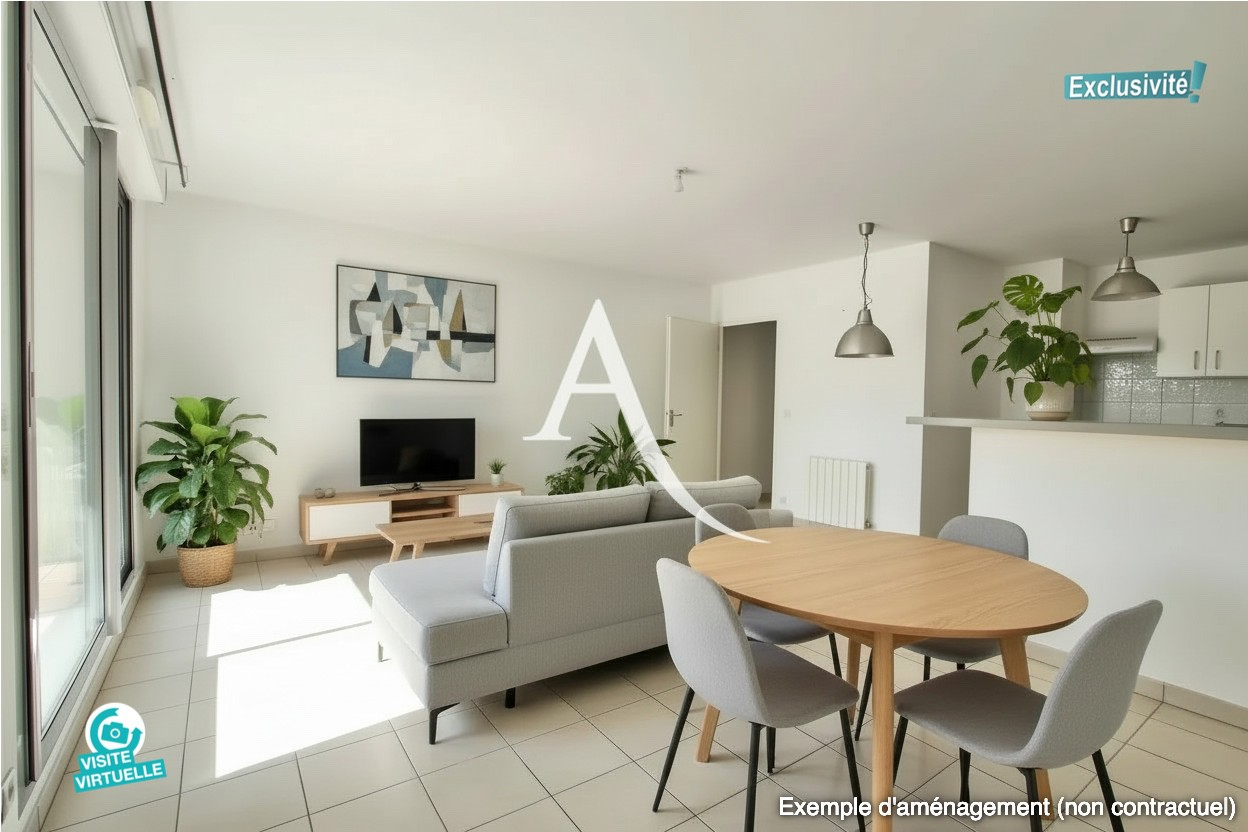 Appartement CASTELNAU LE LEZ (34170) 2 pi&egrave;ces 48.00 m&sup2;