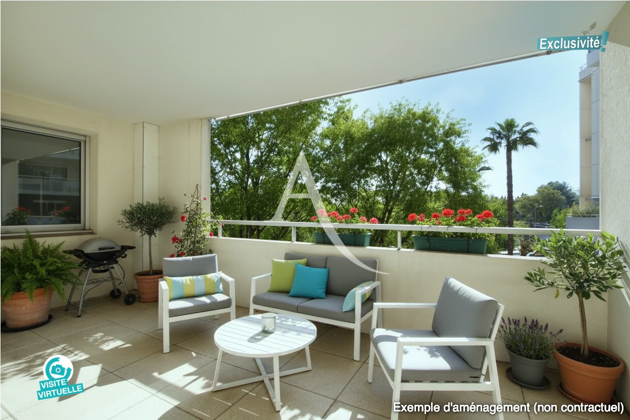 Appartement CASTELNAU LE LEZ (34170) 2 pi&egrave;ces 48.00 m&sup2;