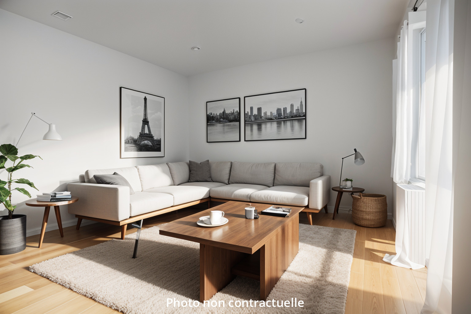 Appartement MARSEILLE (13001) 3 pi&egrave;ces 60.00 m&sup2;