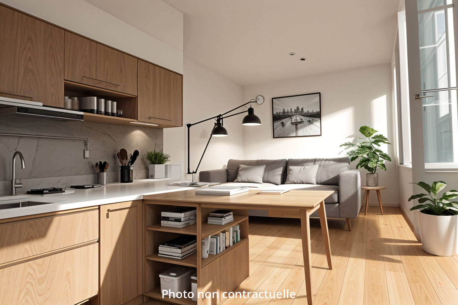 Appartement MARSEILLE (13006) 1 pi&egrave;ce 26.00 m&sup2;