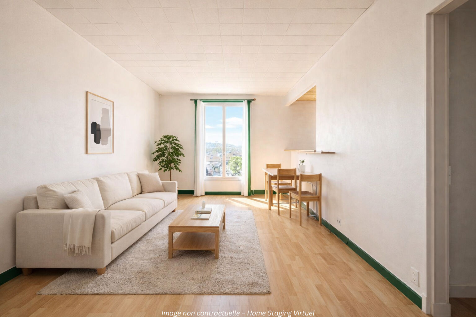 Appartement NANTERRE (92000) 2 pi&egrave;ces 41.30 m&sup2;