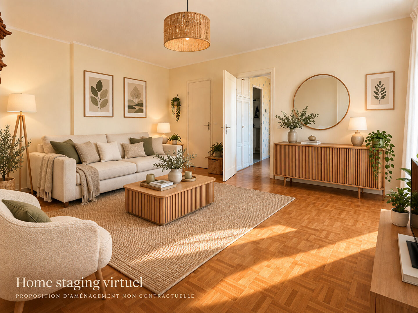 Nanterre (92) 259 000 € Appartement 2 pièces , 1 chambre 52.30 m² Avec balcongarage/box