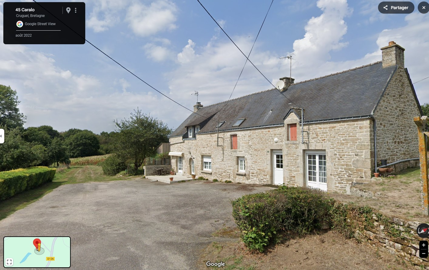 Maison CRUGUEL (56420) 5 pièces 95.00 m²