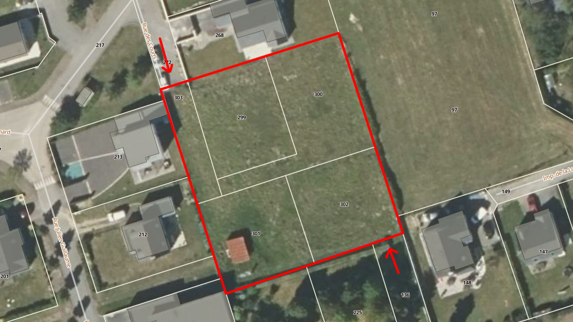 Terrain GOURHEL (56800) 2126.00 m&sup2;