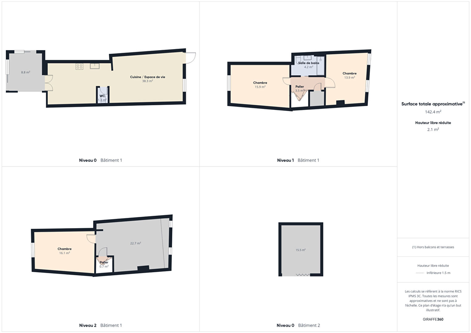 House T6 - 114.74m² - Vion — 6-room, 114.74 sqm, 3 bedrooms — photo 13