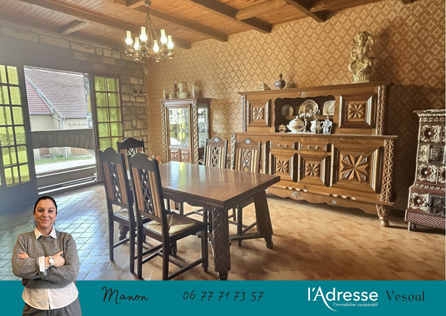 Maison VELLEMINFROY (70240) 8 pi&egrave;ces 173.00 m&sup2;