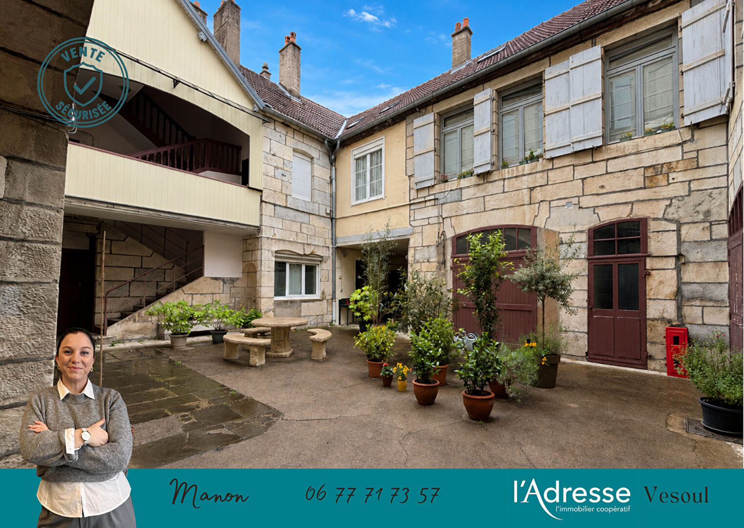Appartement VESOUL (70000) 3 pi&egrave;ces 84.00 m&sup2;