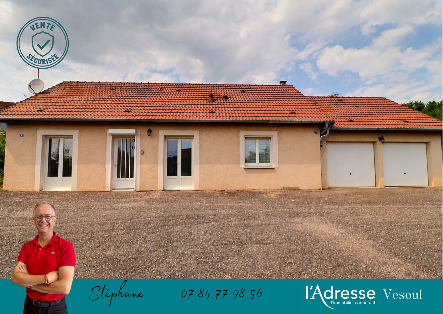 Maison FLEUREY LES FAVERNEY (70160) 4 pi&egrave;ces 89.50 m&sup2;