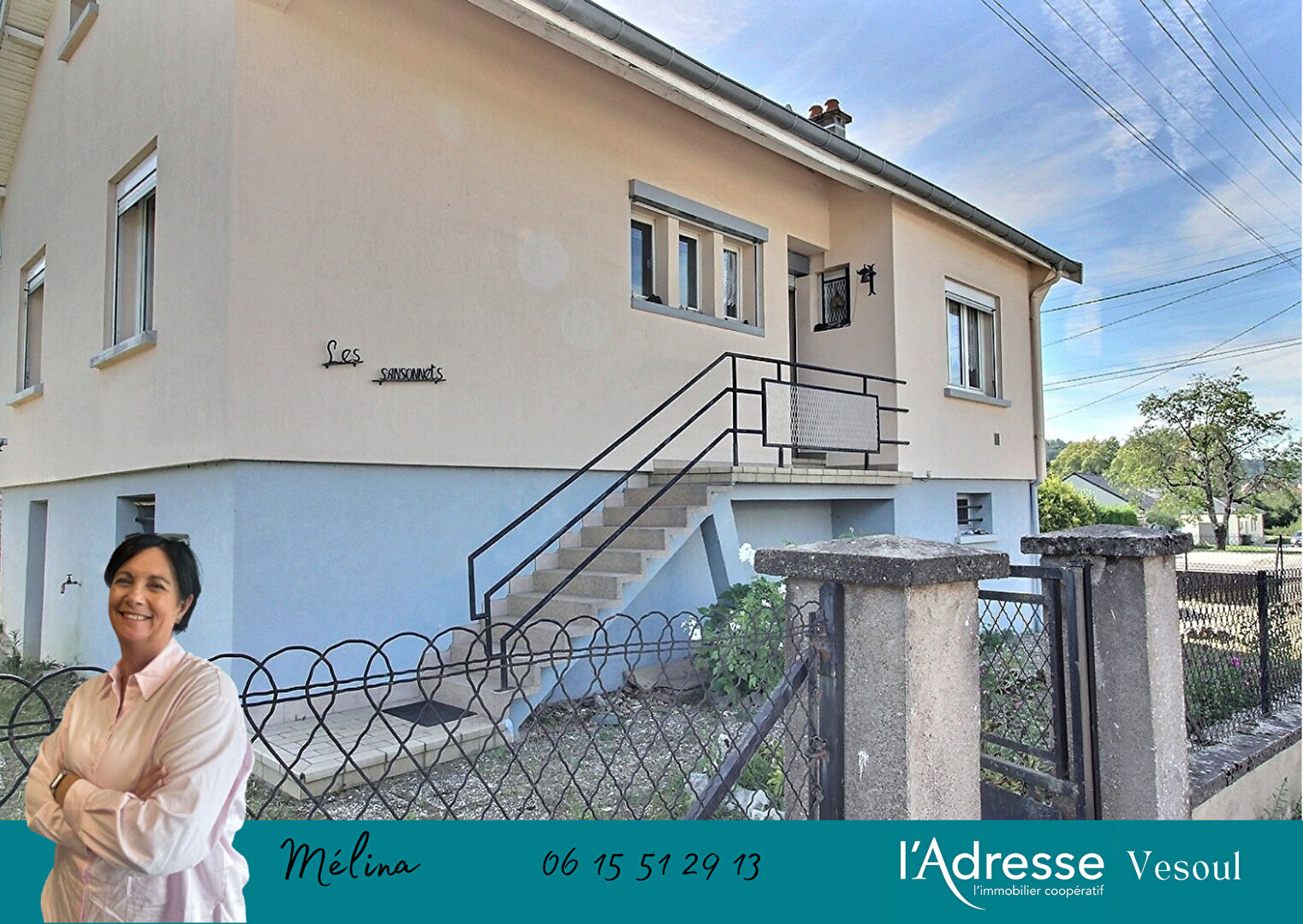 Maison ECHENOZ LA MELINE (70000) 3 pi&egrave;ces 71.30 m&sup2;