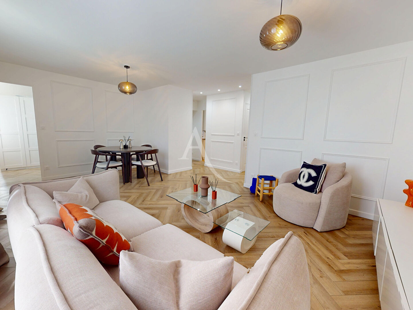 Le Raincy (93) Exclusif 265 000 € Appartement 3 pièces , 2 chambres 59.23 m² Avec balcon