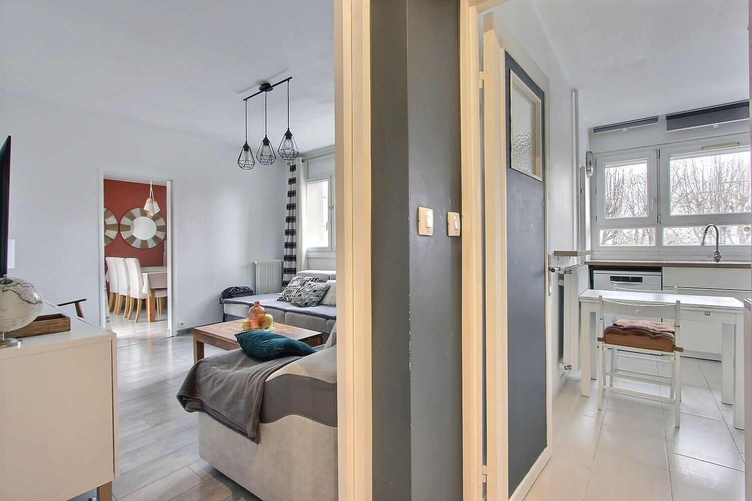 Appartement VILLENEUVE LA GARENNE (92390) 4 pièces 80.10 m²