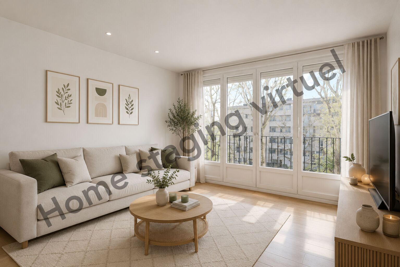 3-room Apartment - 55.95m² - Gennevilliers