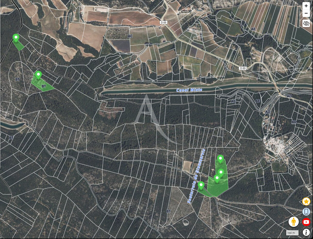 Terrain de loisirs SAINT JULIEN (83560) 46773.00 m&sup2;