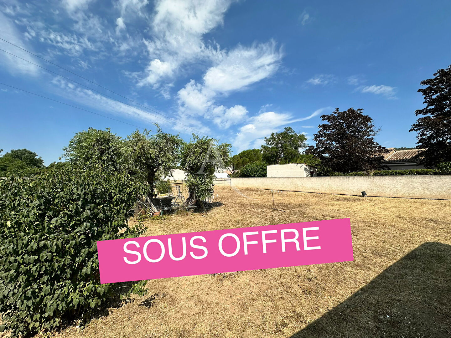 Terrain VINON SUR VERDON (83560) 750.00 m&sup2;