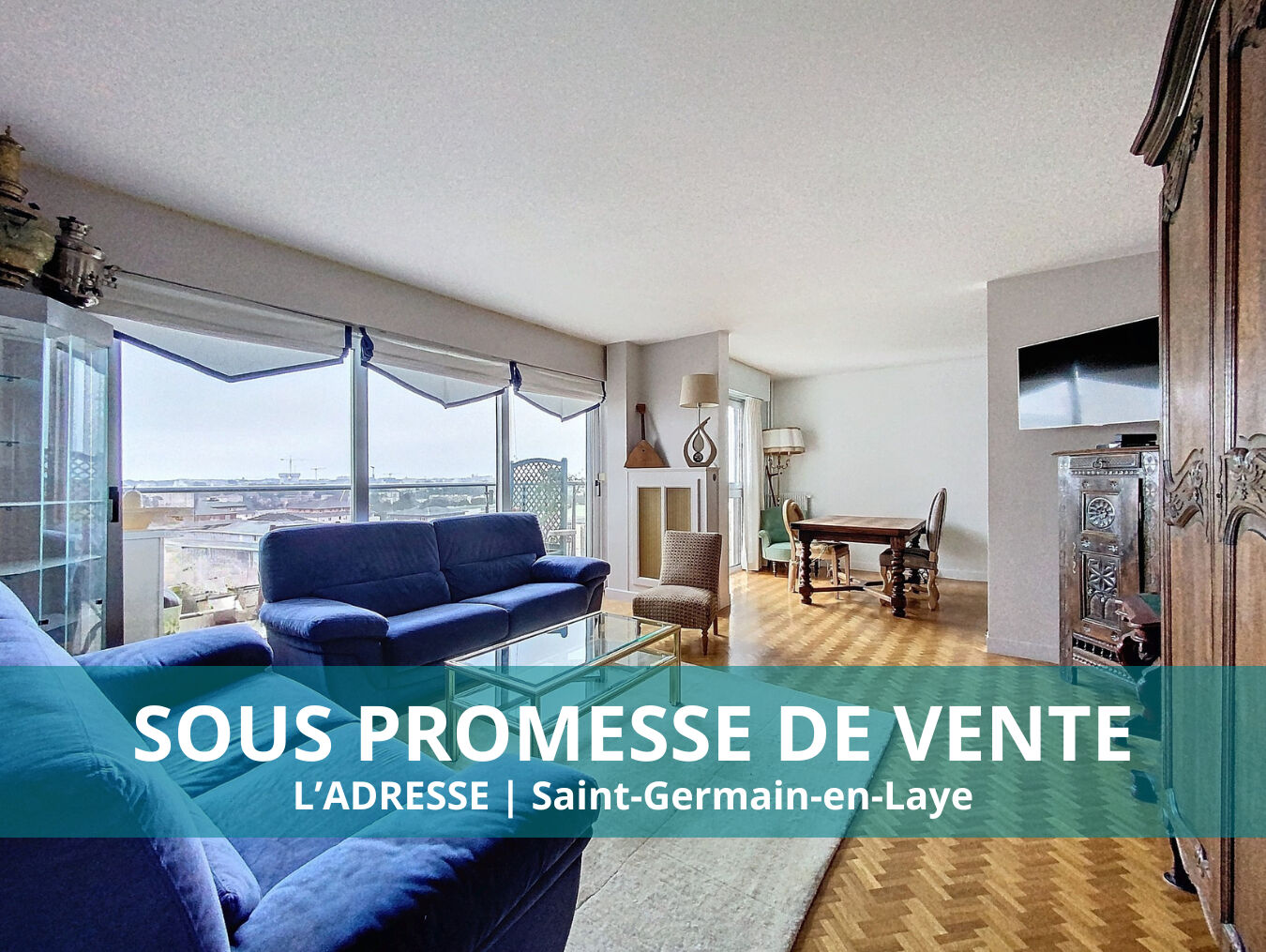 Appartement SAINT GERMAIN EN LAYE (78100) 4 pièces 85.00 m²