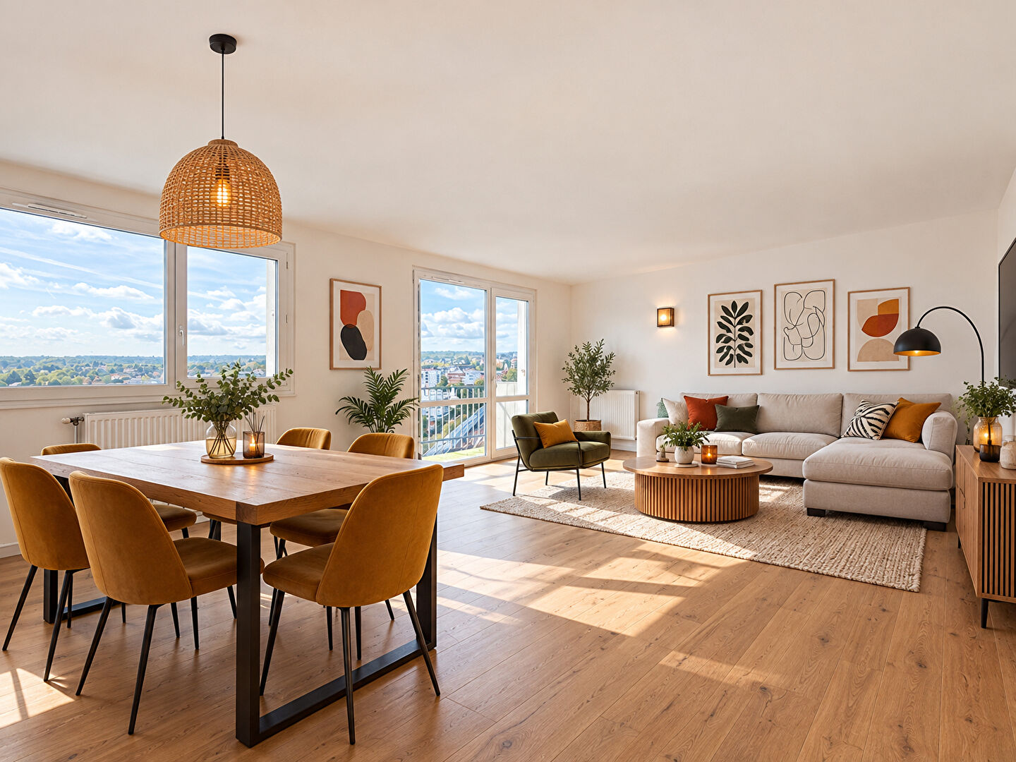Saint-Germain-en-Laye (78) Exclusif 320 000 € Appartement 4 pièces , 2 chambres 81.56 m² Avec balcon