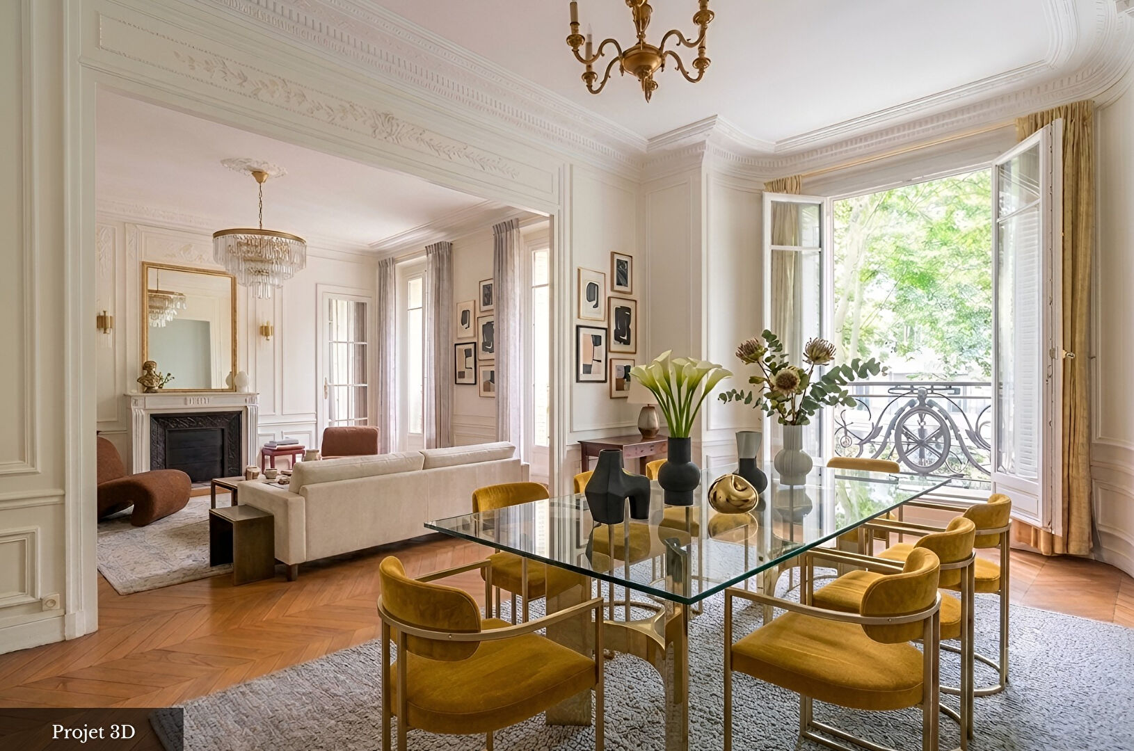Appartement PARIS (75007) 6 pi&egrave;ces 195.00 m&sup2;