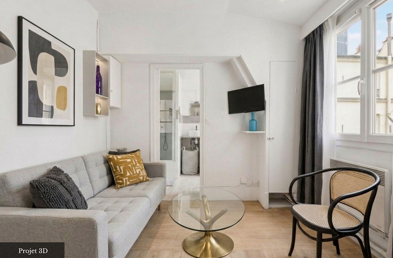 Appartement PARIS (75006) 1 pi&egrave;ce 15.00 m&sup2;