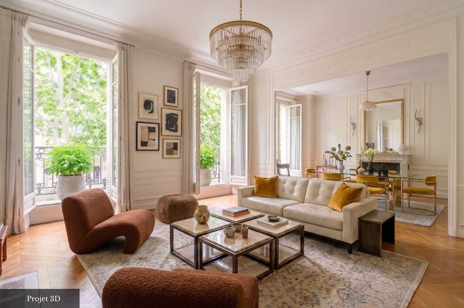 Appartement PARIS (75007) 6 pi&egrave;ces 195.00 m&sup2;