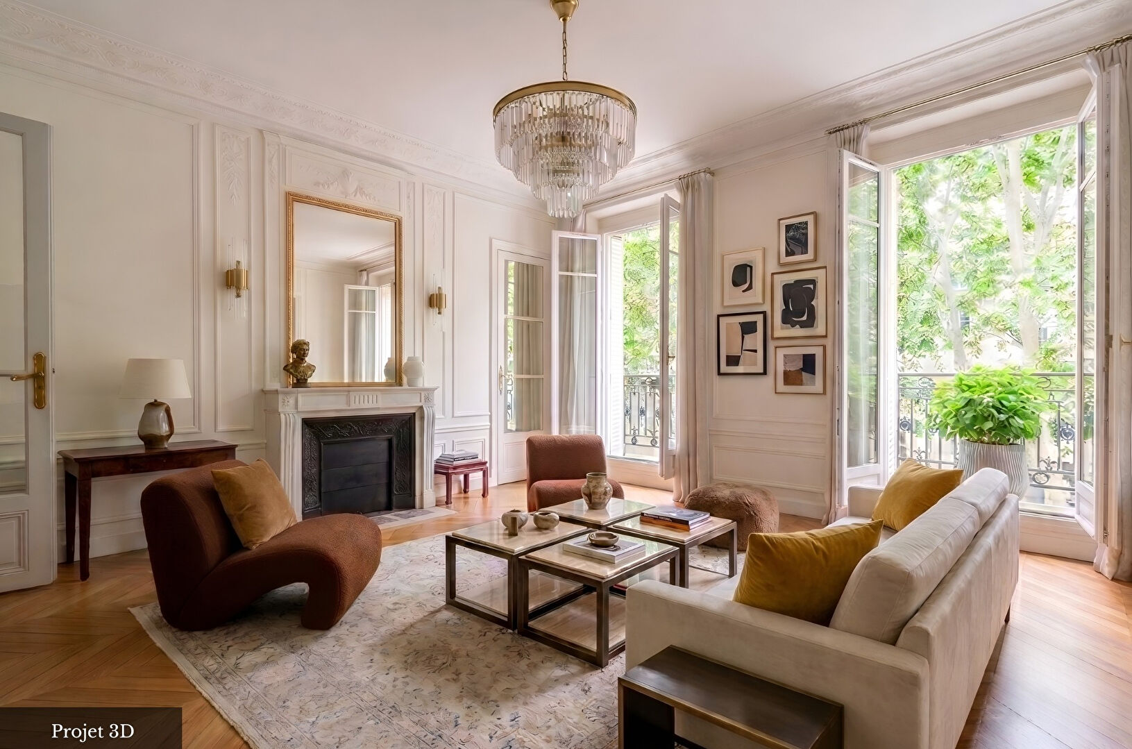Appartement PARIS (75007) 6 pi&egrave;ces 195.00 m&sup2;