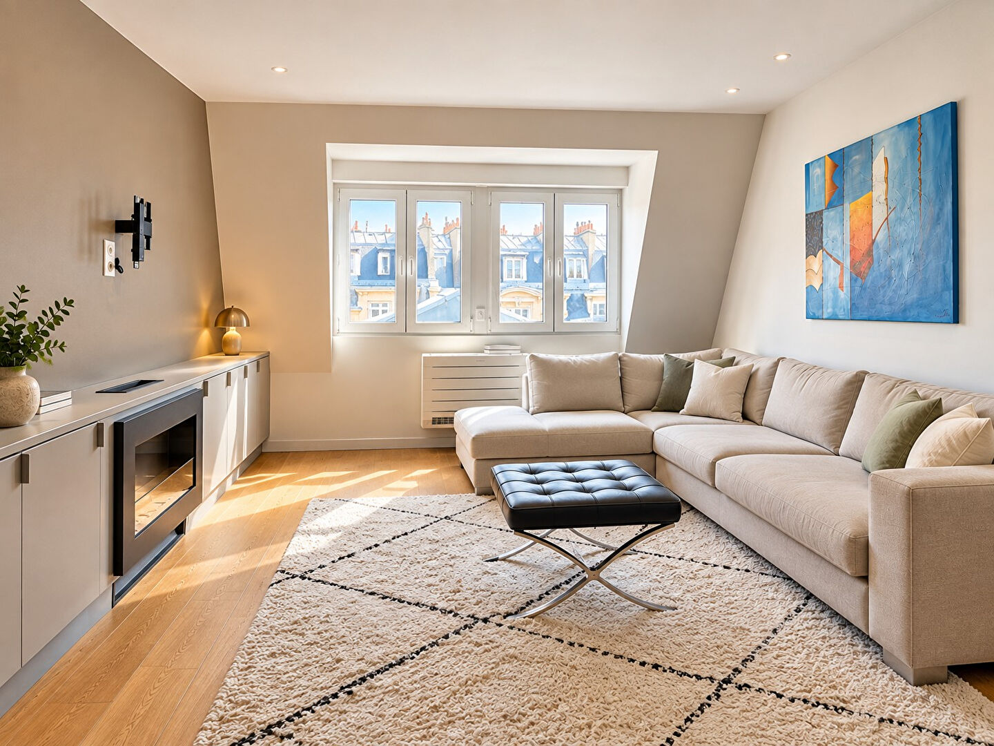 Appartement PARIS (75015) 5 pi&egrave;ces 90.70 m&sup2;