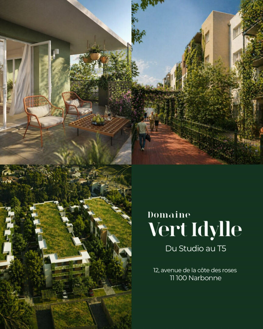 Appartement NARBONNE (11100) 2 pi&egrave;ces 43.30 m&sup2;