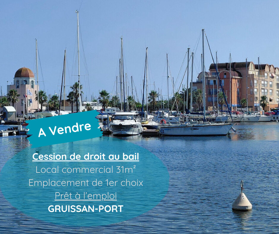Fonds de commerce GRUISSAN (11430) 1 pièce