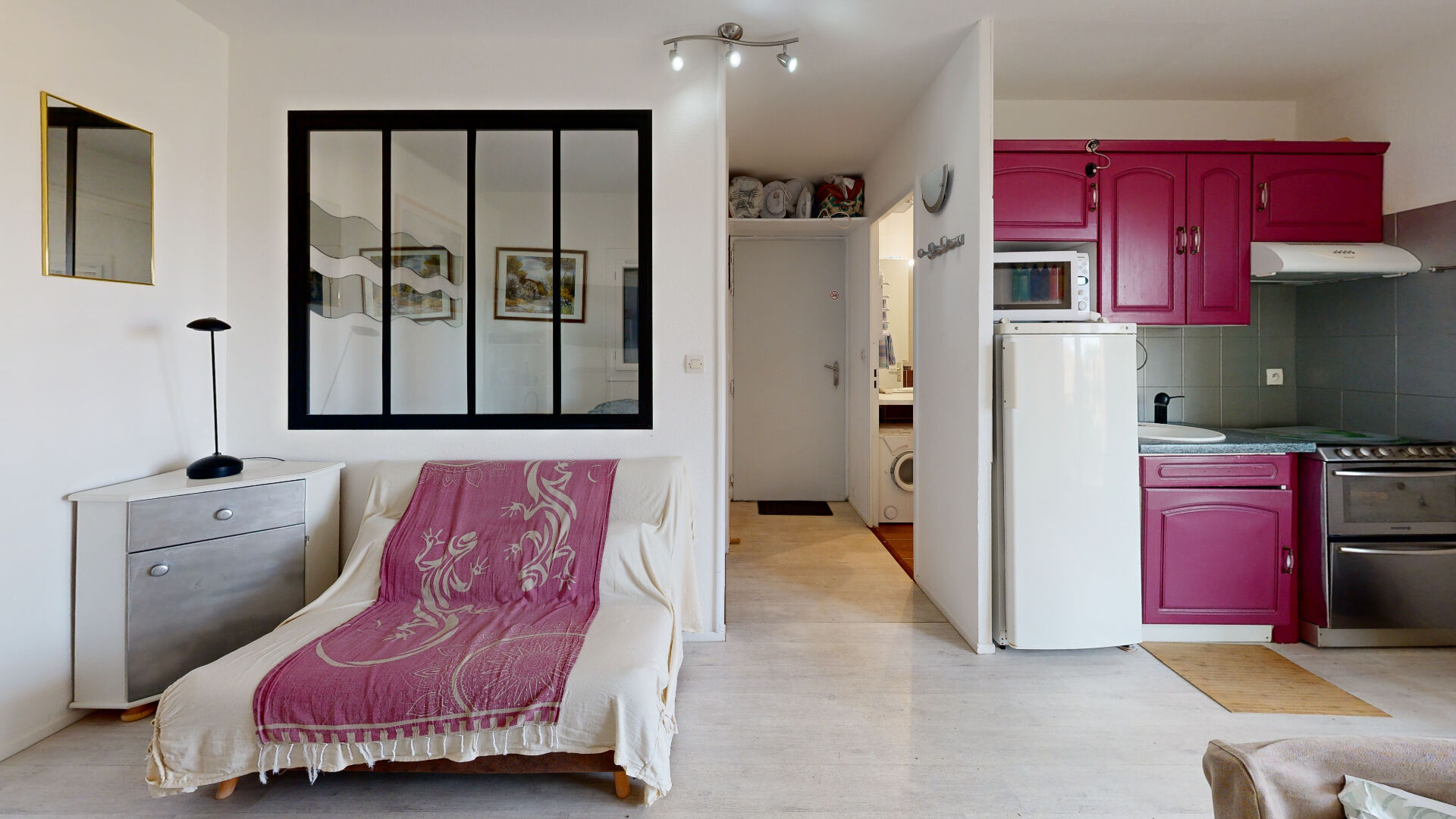 Appartement SAINT PIERRE LA MER (11560) 1 pi&egrave;ce 23.00 m&sup2;