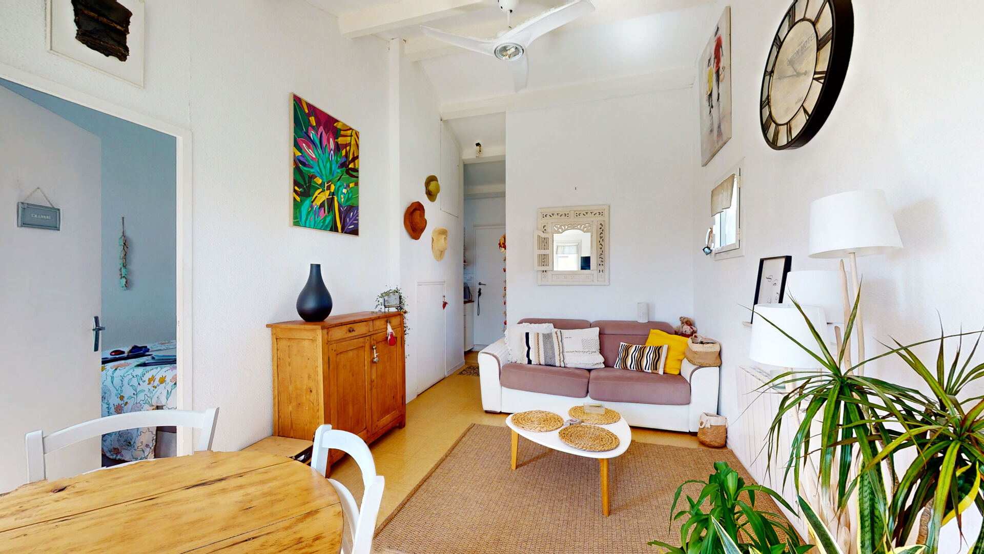 Appartement SAINT PIERRE LA MER (11560) 3 pi&egrave;ces 34.00 m&sup2;