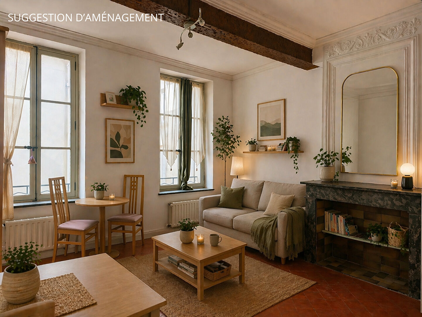 Appartement NARBONNE (11100) 1 pi&egrave;ce 22.80 m&sup2;