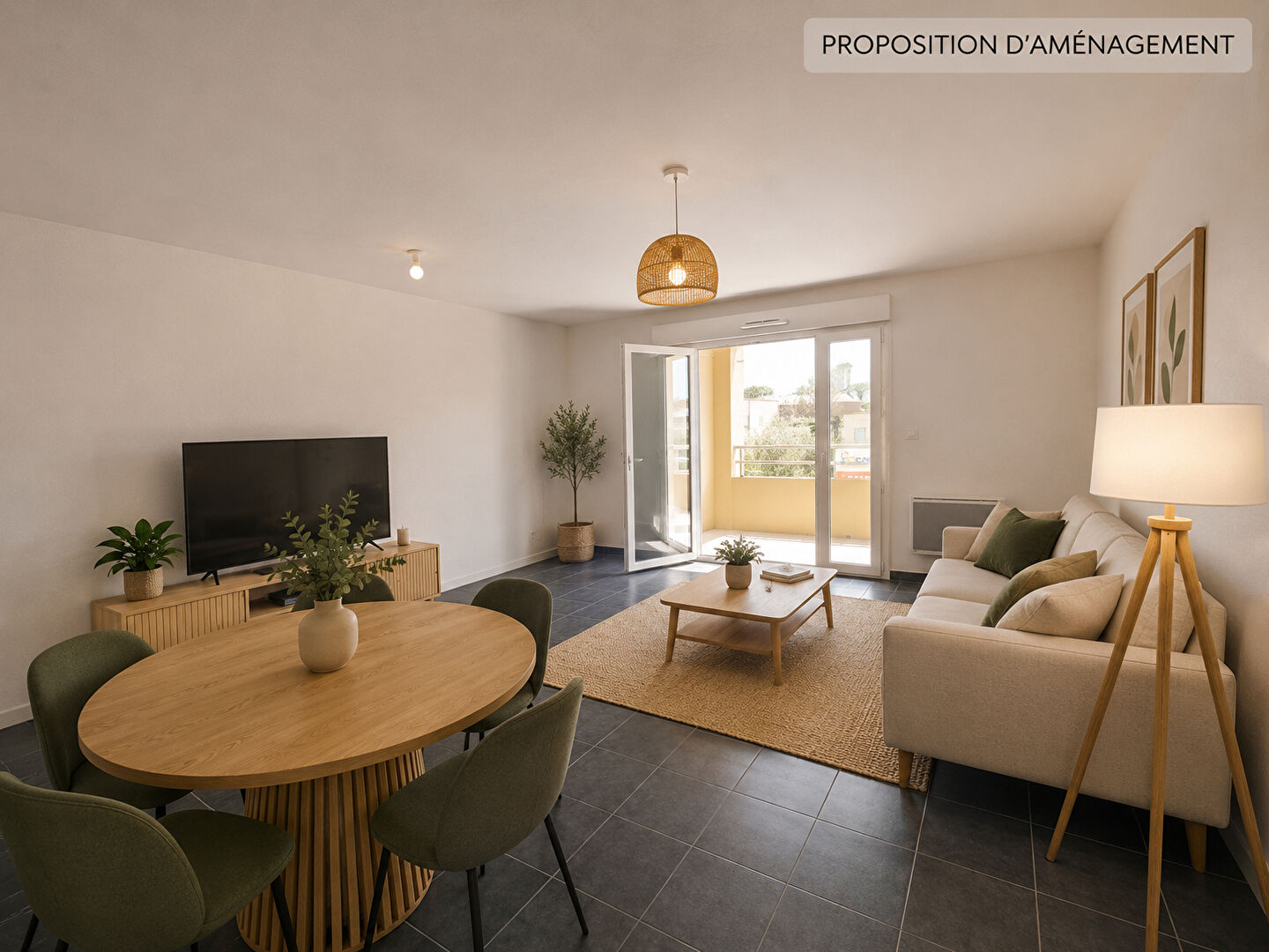 Appartement NARBONNE (11100) 3 pi&egrave;ces 63.00 m&sup2;