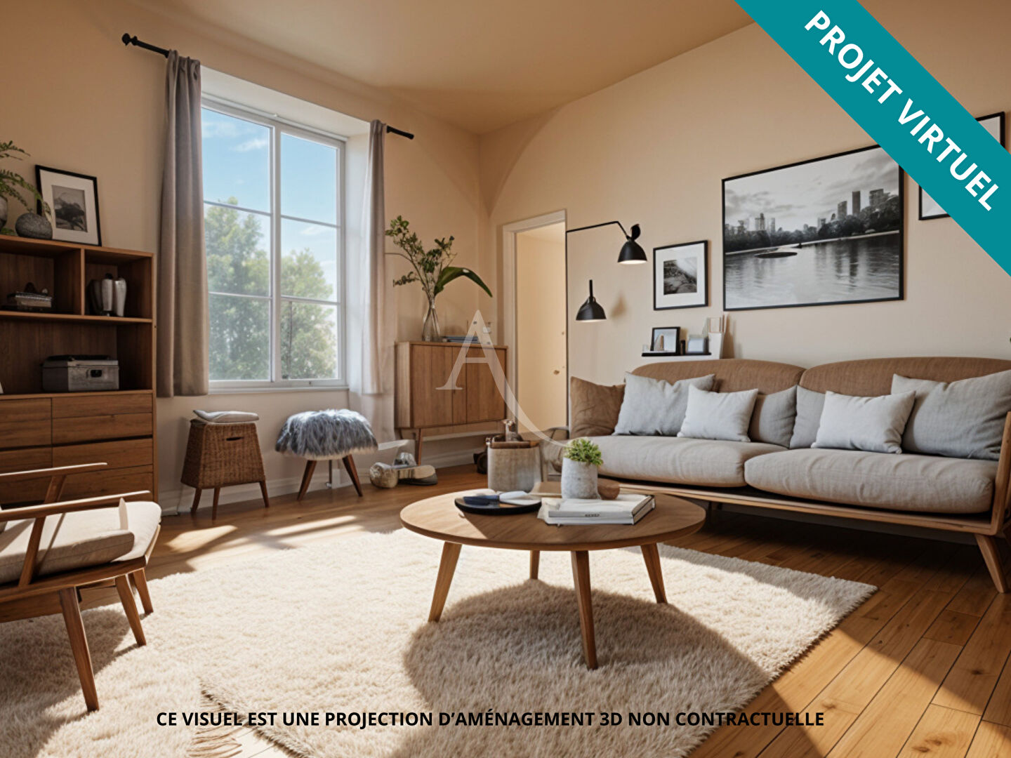 Appartement MOUSSEAUX LES BRAY (77480) 2 pièces 57.99 m²