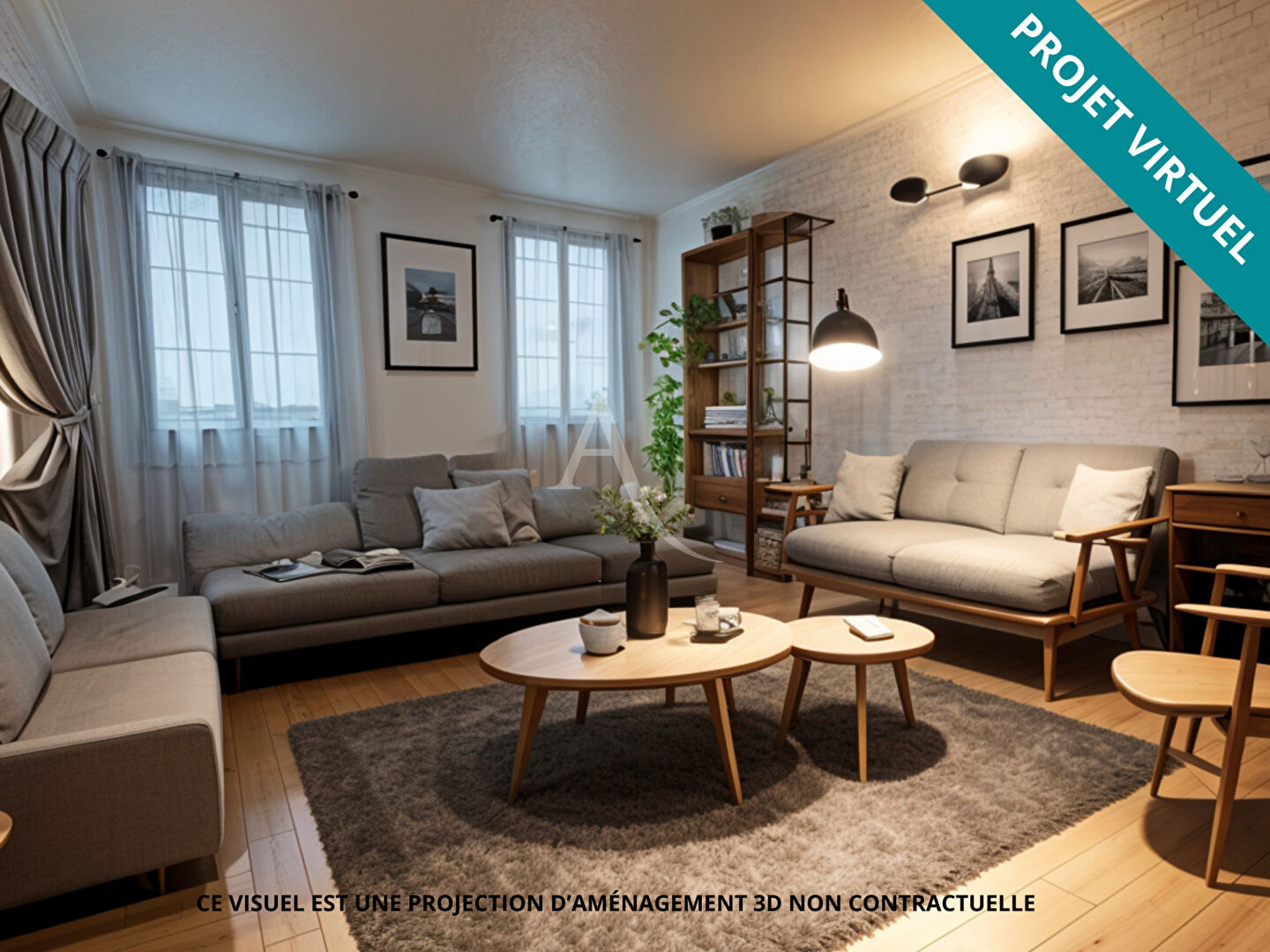 Appartement FONTAINEBLEAU (77300) 3 pièces 58.70 m²