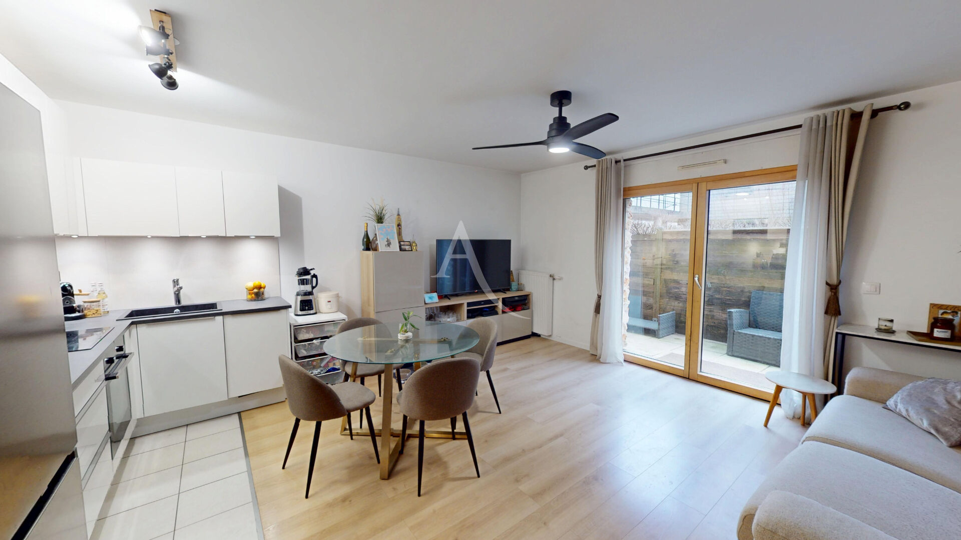 Appartement MONTEVRAIN (77144) 2 pi&egrave;ces 46.00 m&sup2;