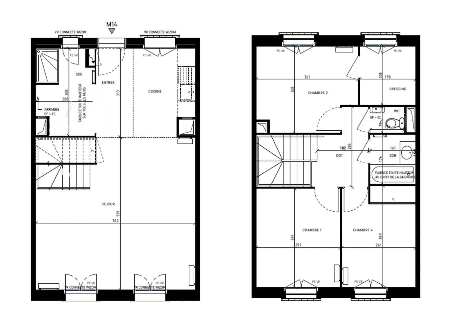 Maison SERRIS (77700) 4 pièces 86.21 m²