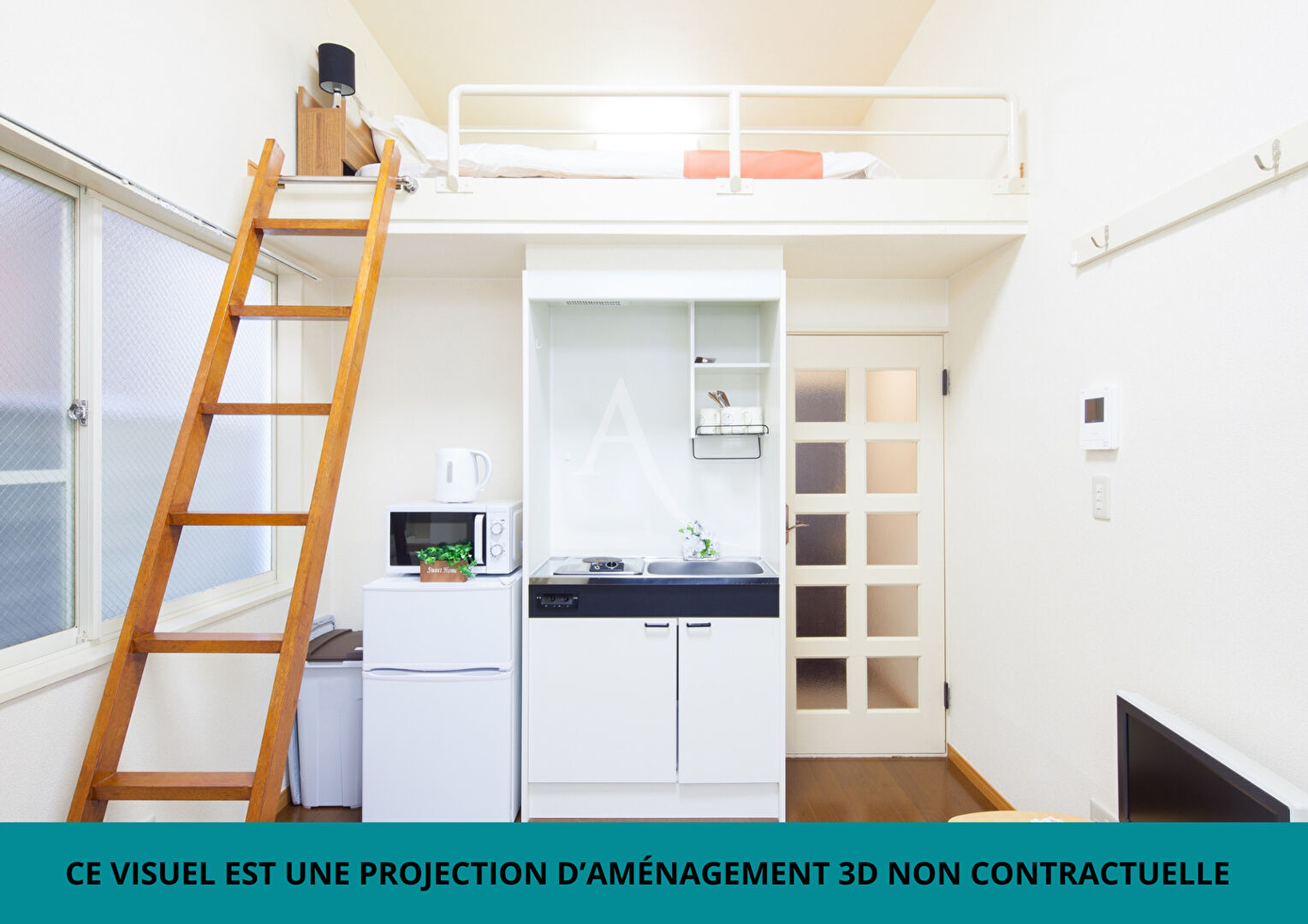 Appartement SERRIS (77700) 1 pi&egrave;ce 35.11 m&sup2;