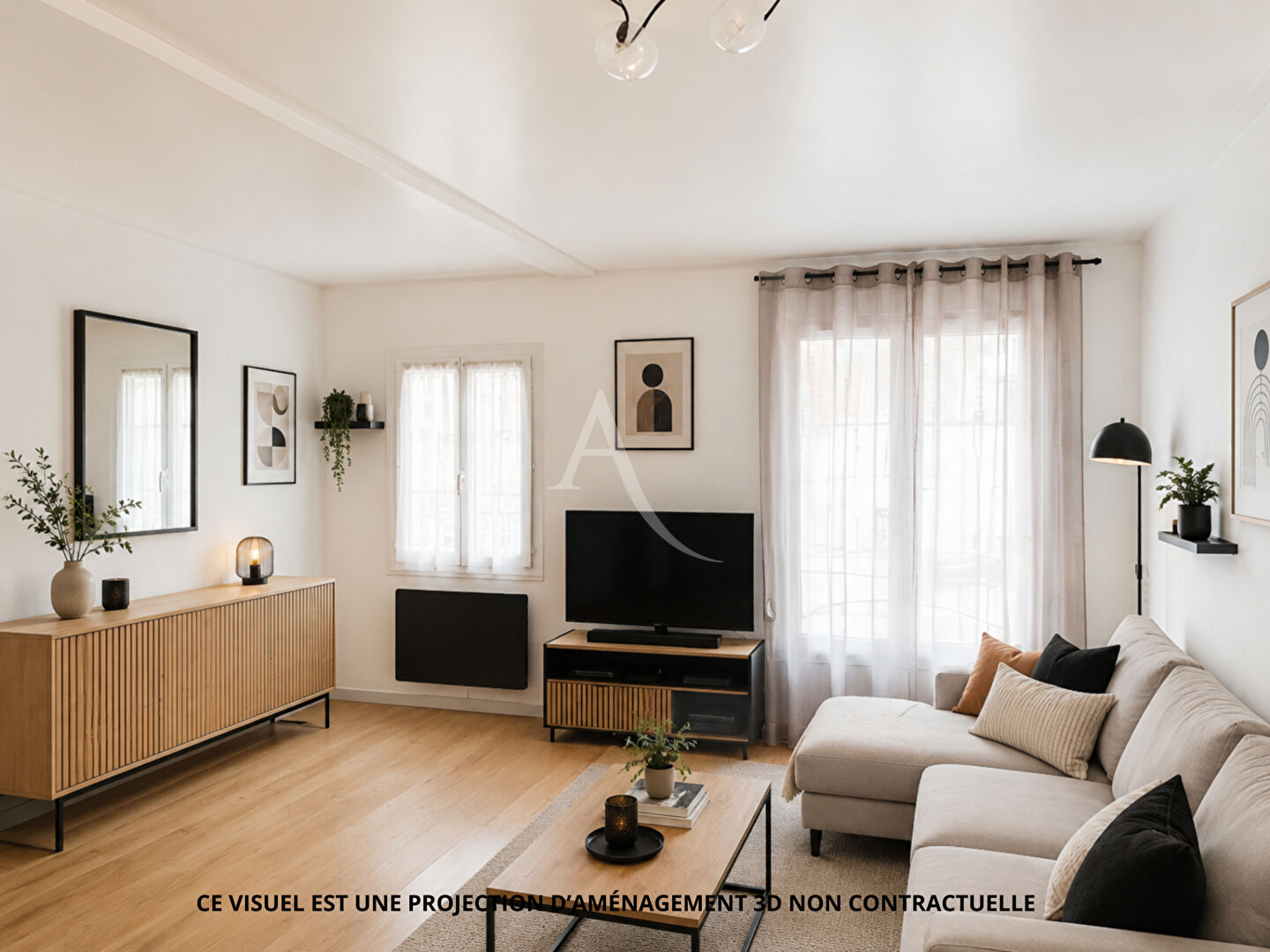 Esbly (77) Exclusif 168 000 € Appartement 2 pièces , 1 chambre 44.13 m² Avec garage/box Voir le bien