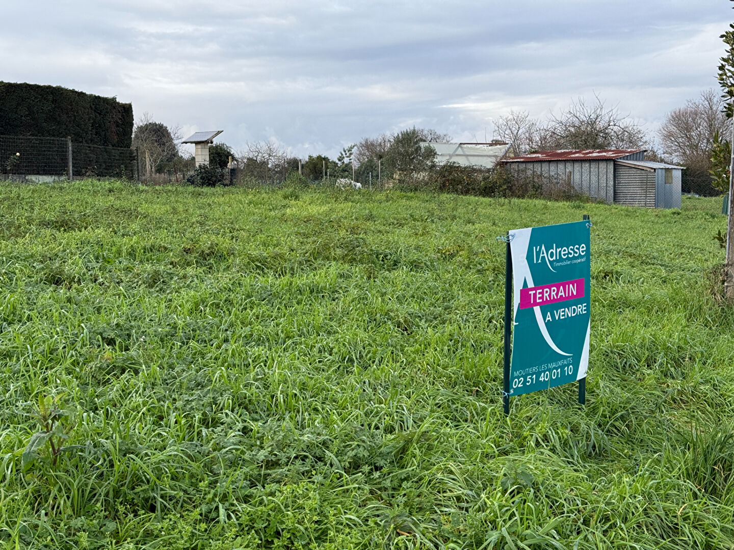 Terrain AVRILLE (85440) 607.00 m&sup2;