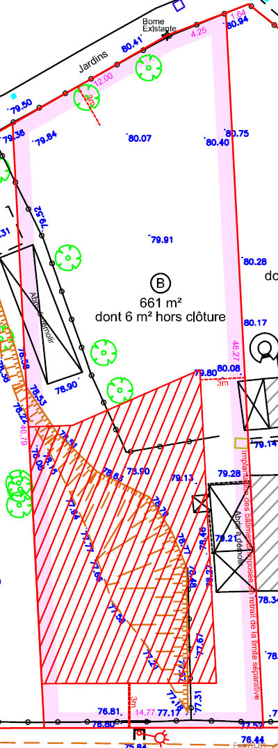 Terrain GUIGNES (77390) 655.00 m²