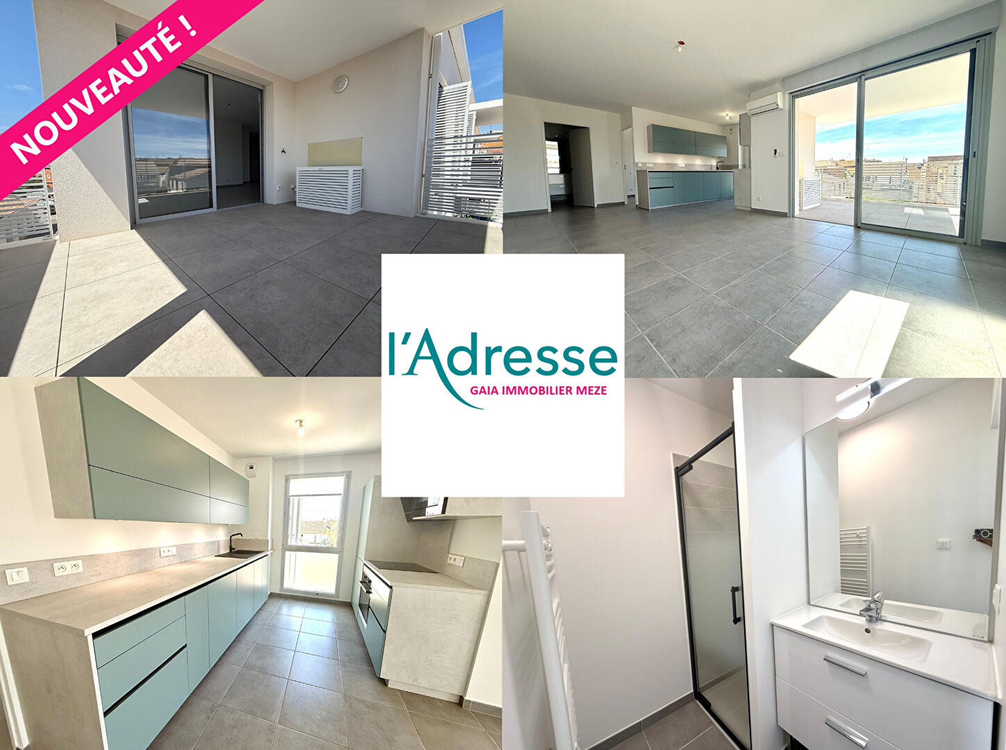 Appartement MEZE (34140) 3 pièces 65.74 m²