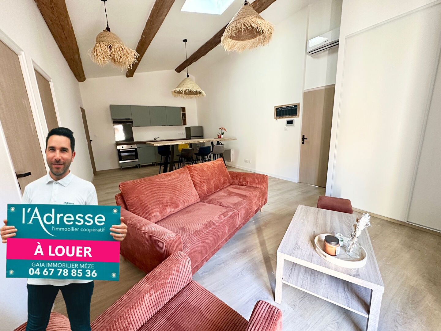 Appartement LOUPIAN (34140) 3 pièces 56.54 m²