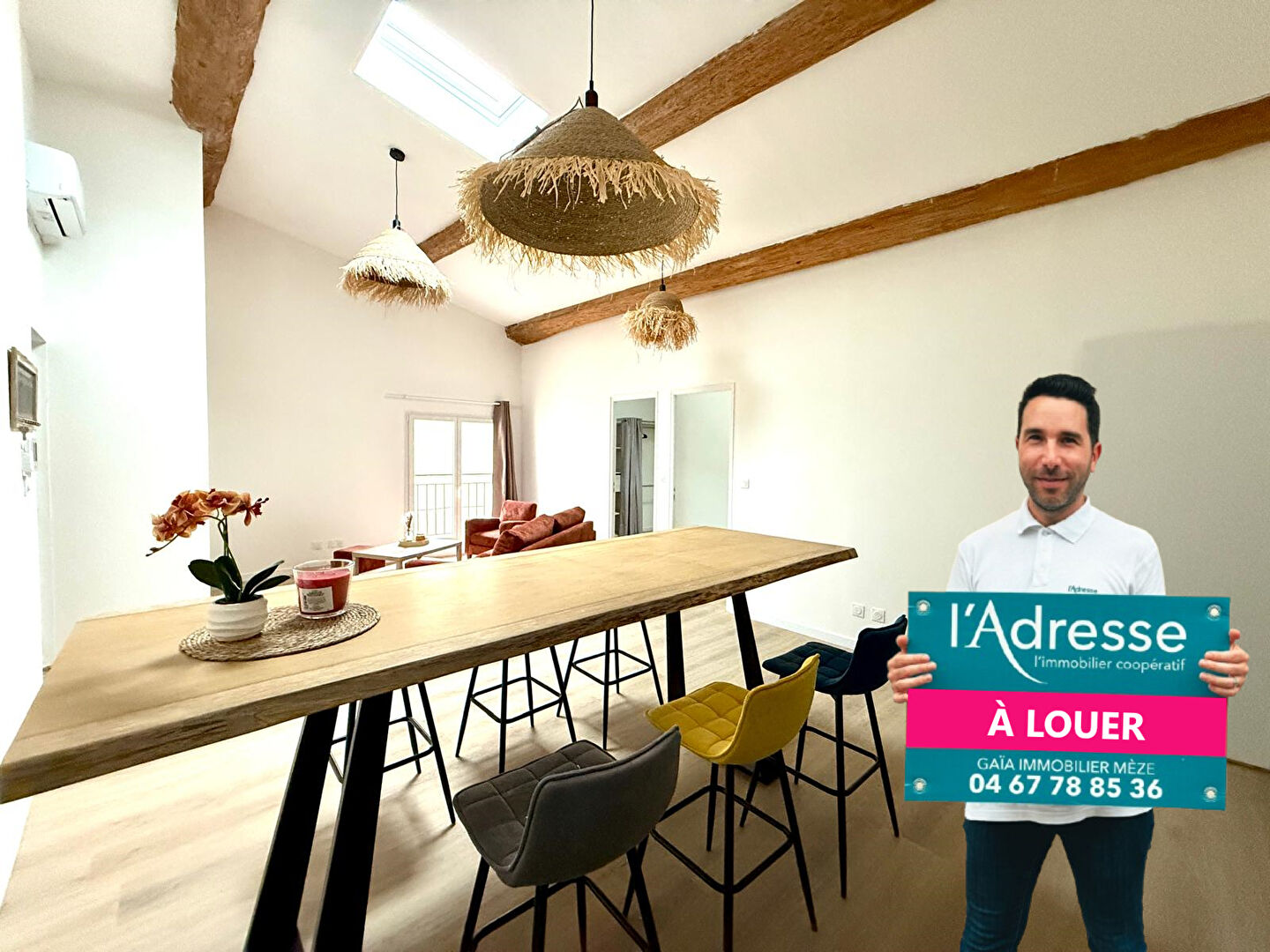 Appartement MEZE (34140) 3 pièces 57.00 m²