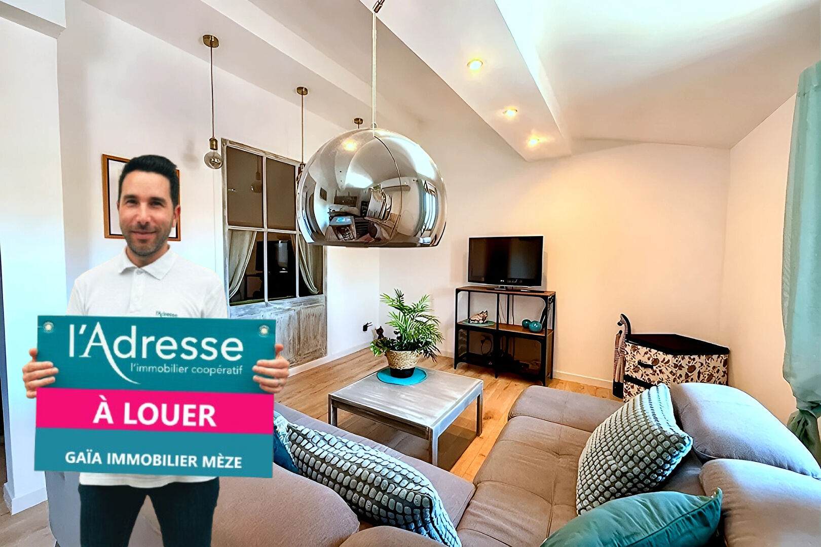 Appartement MEZE (34140) 2 pi&egrave;ces 44.67 m&sup2;