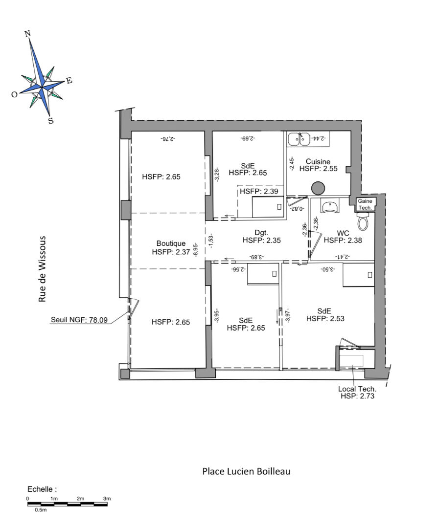 Morangis (91) 315 000 € Local commercial 75.00 m² Voir le bien