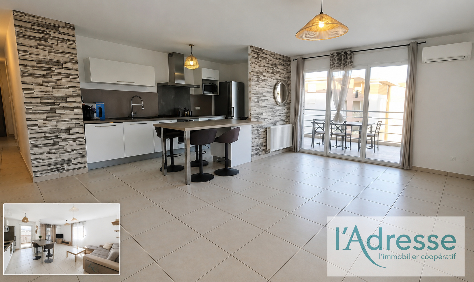 Appartement SARROLA CARCOPINO (20167) 3 pi&egrave;ces 68.00 m&sup2;