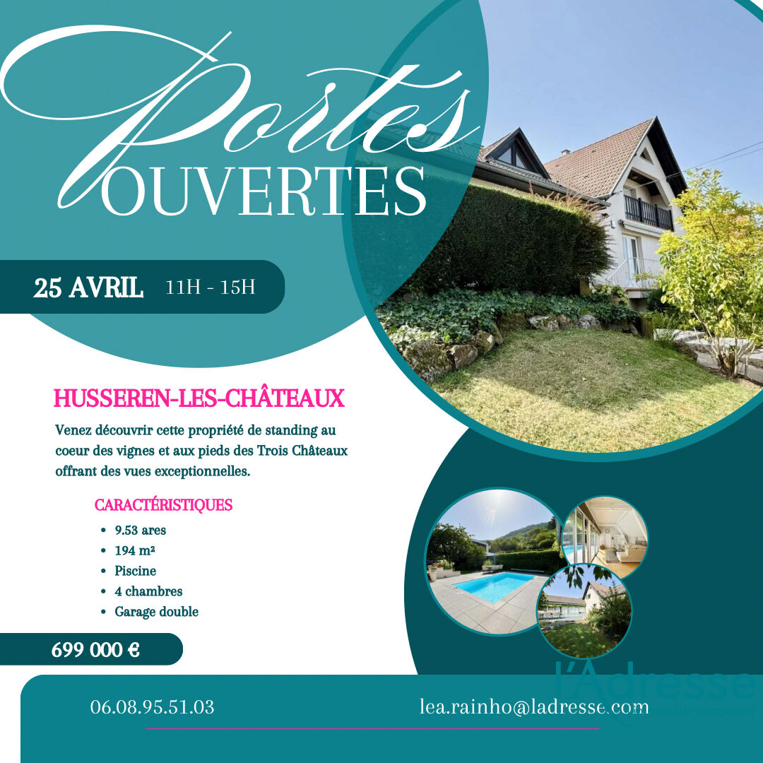 Maison HUSSEREN LES CHATEAUX (68420) 8 pi&egrave;ces 194.00 m&sup2;