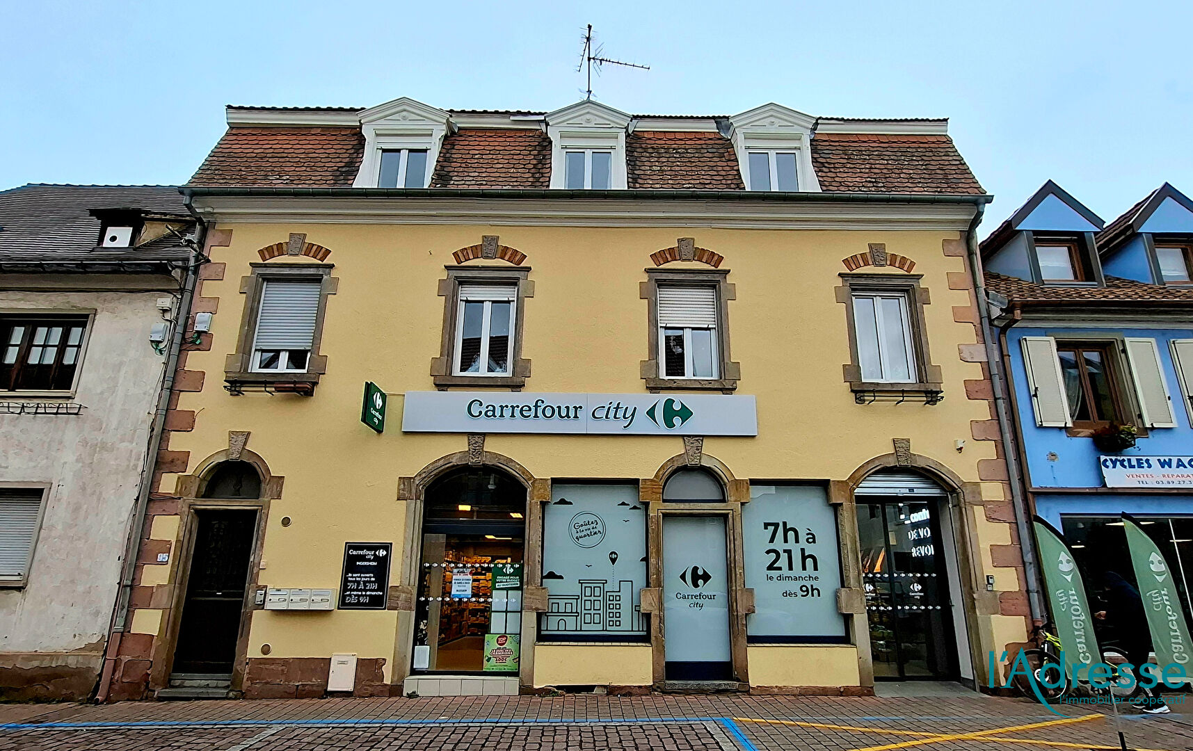 Immeuble INGERSHEIM (68040) 15 pi&egrave;ces 500.00 m&sup2;