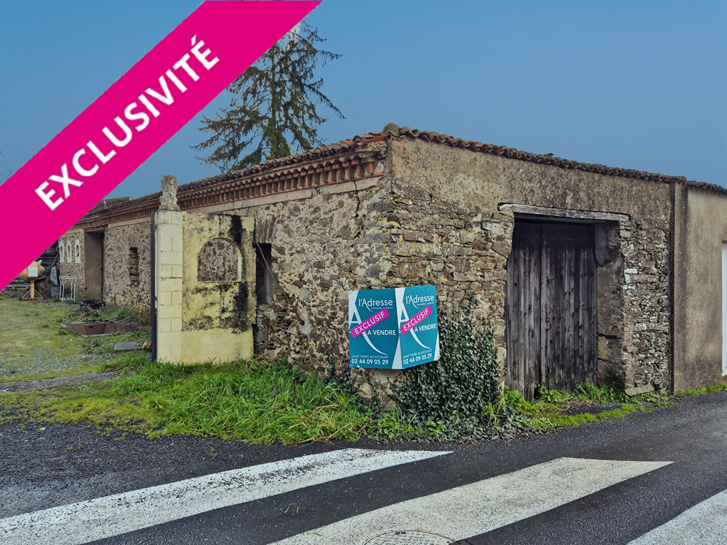 Grange CHAUDRON EN MAUGES (49110) 1 pi&egrave;ce 60.00 m&sup2;