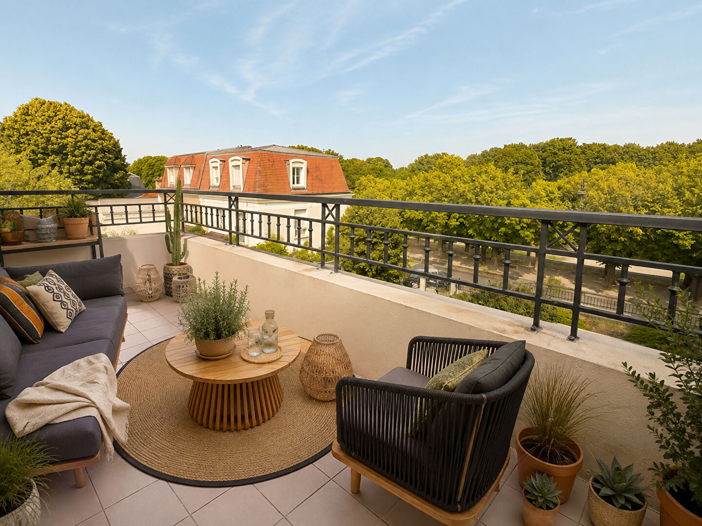 Le Port-Marly (78) Exclusif 1 500 € / mois cc Appartement 3 pièces , 2 chambres 68.00 m² Avec balcon Voir le bien